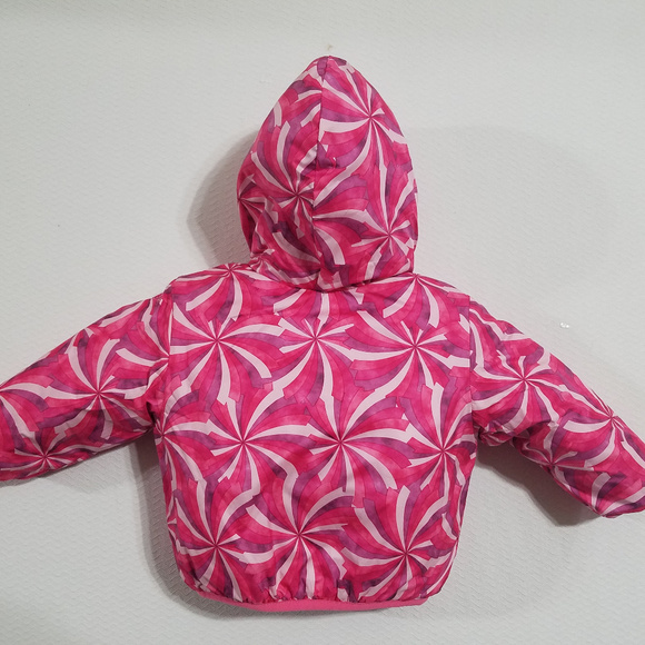 NEW North Face Infant 3-6M Girls Winter Jacket Coat 3M 6M Pink Baby Babies NWT 3 - Picture 4 of 8